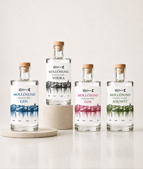 Coastal Spirits etikett