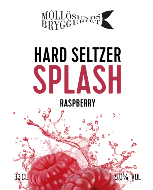 Hard Seltzer Splash Raspberry