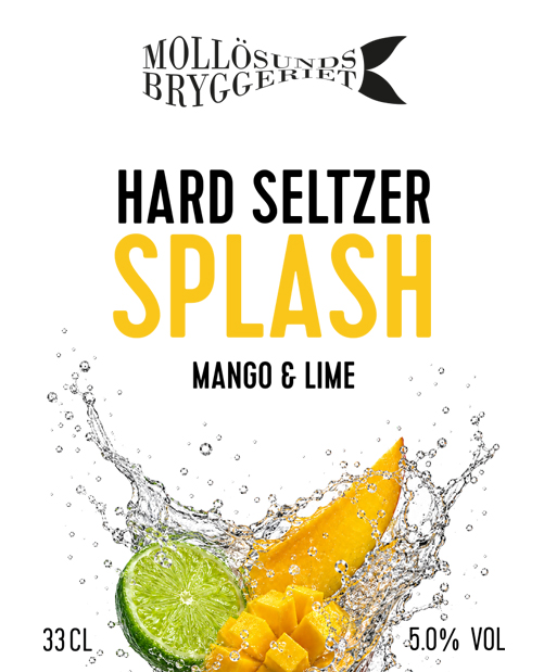 Hard Seltzer Splash Mango & Lime